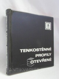 Rohan, René, Ocelové tenkostěnné profily otevřené, 1974