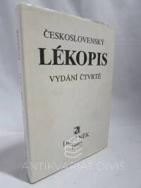 kolektiv, autorů, Československý lékopis, vydání čtvrté, doplněk, 1991