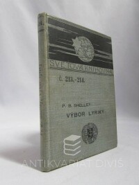 Shelley, Percy Bysshe, Výbor lyriky, 1901
