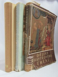 Wirth, Zdeněk, Cimburek, František, Halák, Jan, Herain, Karel, Dějiny nábytkového umění 1, 2, 3, 1948