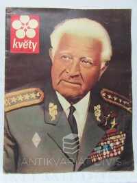 Svoboda, Ludvík, Smrkovský, Josef, Černík, Oldřich, Dubček, Alexander, Květy 7. 9. 1968, číslo 35: Projevy pesidenta a dalších státníku k lidu po Invaze vojsk Varšavské smlouvy do Československa, 1968