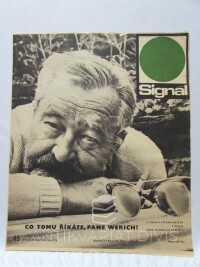 kolektiv, autorů, Signál 7. 12. 1968, číslo 49: Co tomu říkáte, pane Werich?, 1968