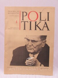 kolektiv, autorů, Politika 20. 3. 1969, ročník II, číslo 4, 1969