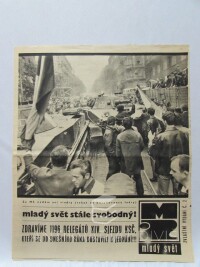 kolektiv, autorů, Mladý svět srpen 1968 - zvláštní vydání číslo 2: Mladý svět stále svobodný!; 21 - 23. srpna Praha atd., 1968