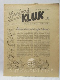 Smrček, František, Toroň, Jindra, Správný kluk, časopis radostného mládí, ročník III, číslo 3, 1945