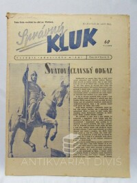 Smrček, František, Toroň, Jindra, Správný kluk, časopis radostného mládí, ročník II, číslo 20, 1944