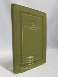 Voltaire, , Zaira, Verše, Výběr z prací dějepisných, Korespondence, 1974