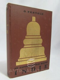 Pertold, Otakar, Ze zapomenutých koutů Indie, 1927