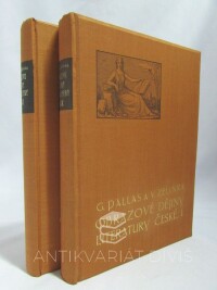 Pallas, Gustav, Zelinka, Vojtěch, Obrazové dějiny literatury české I.-II., 1926