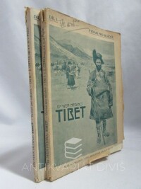 Hedin, Sven, Tibet I-II: Výzkumy a dobrodružství v neznámé zemi, 1911