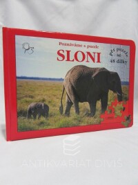 kolektiv, autorů, Poznáváme s puzzle - Sloni: pět puzzle se 48 dílky, 2007