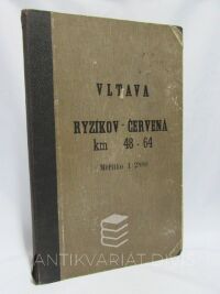 kolektiv, autorů, Vltava: Ryzíkov-Červená (km 48-64; měřítko 1:2880), 0