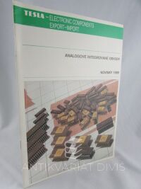 kolektiv, autorů, Analogové integrované obvody: novinky 1989, 1989