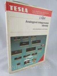 kolektiv, autorů, Analogové integrované obvody pro spotřební elektroniku, 1988