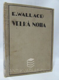 Wallace, Edgar, Velká noha, 1929