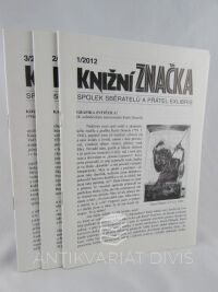 kolektiv, autorů, Knižní značka 2012: 1, 2, 3, 2012