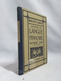 Brunot, , Bony, , Langue Francaise: Deuxieme Livre, 1927