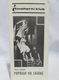 Goldoni, Carlo, Poprask na Laguně, 0