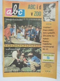 kolektiv, autorů, ABC mladých techniků a přírodovědců ročník 20, číslo 5, 1975