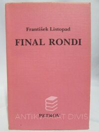 Listopad, František, Final Rondi, 1992