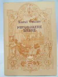 Václav, Karel, Prvorozené básně, 1991