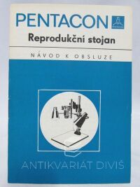 kolektiv, autorů, Pentacon: Reprodukční stojan: Návod k obsluze, 0