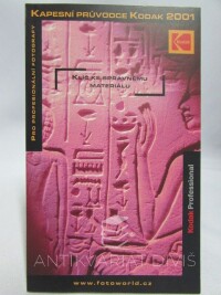 kolektiv, autorů, Kapesní průvodce Kodak 2001: Klíč ke správnému materiálu: Pro profesionální fotografy, 2001