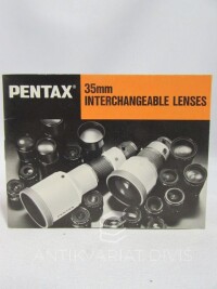 kolektiv, autorů, Pentax: 35 mm Interchangeable Lenses, 1983