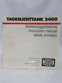 kolektiv, autorů, Tageslichttank 2400, 0