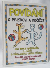 Čapek, Josef, Povídání o pejskovi a kočičce, 2018