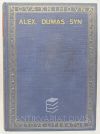 Dumas, Alexander ml., Dáma s kameliemi, 1928