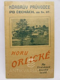 Chyský, Čeněk, Hory Orlické - Na Jiráskově horské cestě, 1922