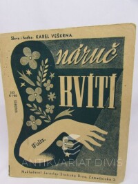 Veškrna, Karel, Náruč kvítí, 0