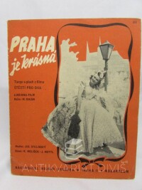 Stelibský, Josef, Mottl, J., Melíšek, K., Praha je krásná, 0