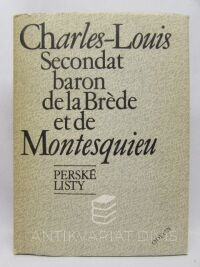 Montesquieu, Charles-Louis de Secondat baron de la Brede et de, Perské listy, 1989