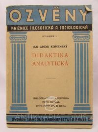 Komenský, Jan Amos, Didaktika analytická, 1946