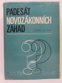 Sázava, Zdeněk, Padesát novozákonních záhad, 1981