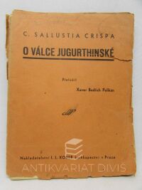 Crispa, Sallustia C., O válce Jugurthinské, 0