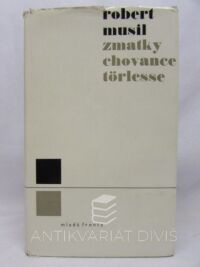 Musil, Robert, Zmatky chovance törlesse, 1967