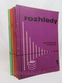Horák, Stanislav, Setzer, Ota, Rozhledy matematicko-fyzikální, ročník 48 (1969-70), čísla 1-10, 1969