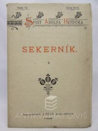 Heyduk, Adolf, Sekerník 2, 0