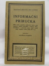 Kubašta, Vojtěch, Informační příručka, 1924