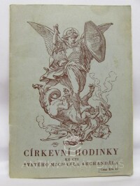 Stříž, Antonín, Církevní hodinky ke cti Svatého Michaela Archanděla, 1948