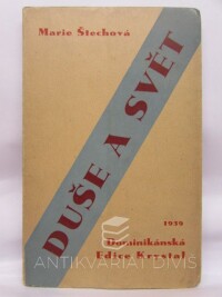 Štechová, Marie, Duše a svět, 1939