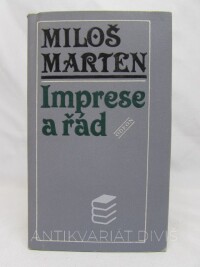 Marten, Miloš, Imprese a řád, 1983