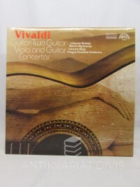 Vivaldi, Antonio, Guitar - Two guitar - Viola and guitar Concertos (Lubomír Brabec, Martin Mysliveček, Lubomír Malý - Prague Chamber Orchestra), 1987
