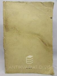 kolektiv, autorů, Seznam náhradních dílů autobusového podvozku ŠKODA 706 RTOch, 1962