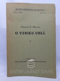 Moore, Elwood S., O vzniku uhlí, 1925