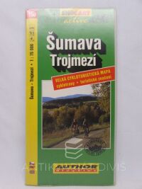 kolektiv, autorů, Šumava - Trojmezí  1 : 75 000: Velká cykloturistická mapa, 2000