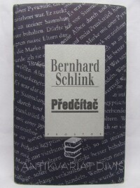 Schlink, Bernhard, Předčítač, 1998